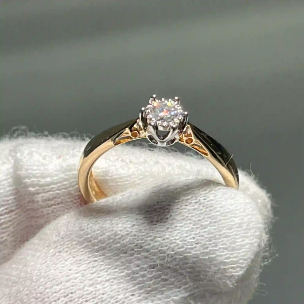 Pierścionek Zaręczynowy z Diamentem od BigDIAMOND