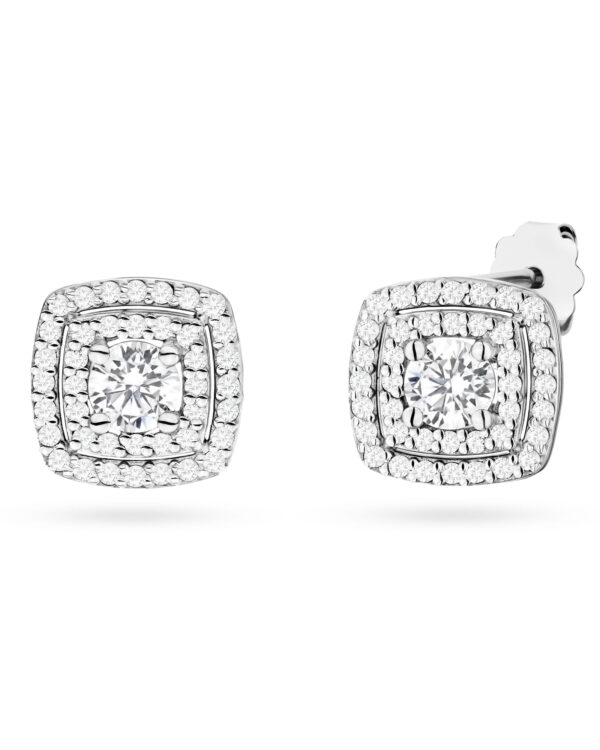 Jubiler Kraków Złota zawieszka z brylantami diamentami laboratoryjnymi BigDIAMOND 8
