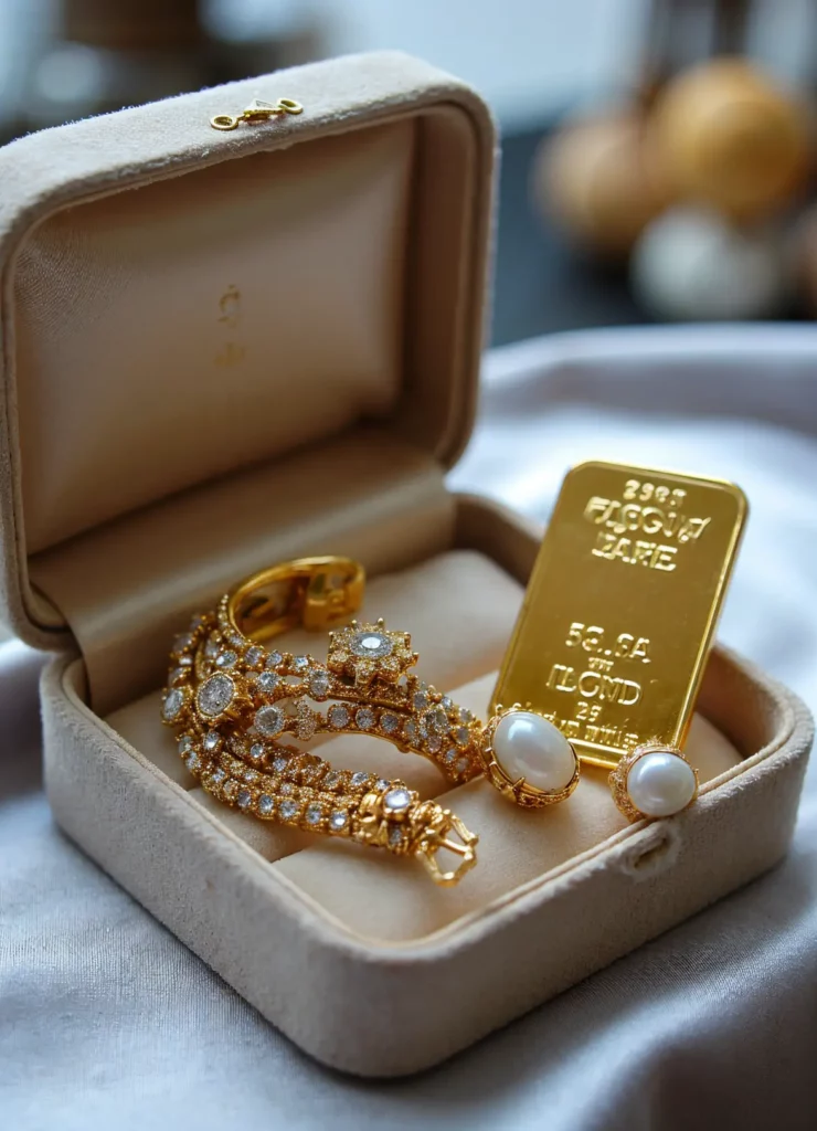 Rzadkie kamienie szlachetne i bużuteria od BigDIAMOND ze złotą sztabką od KupSZTABKI.pl