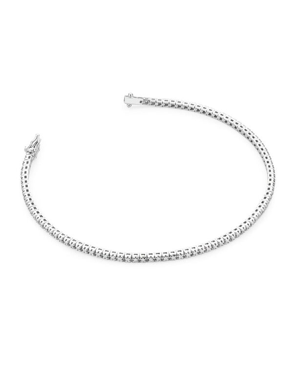 Bransoletka B39150 z diamentami białe złoto Jubiler Kraków BigDIAMOND