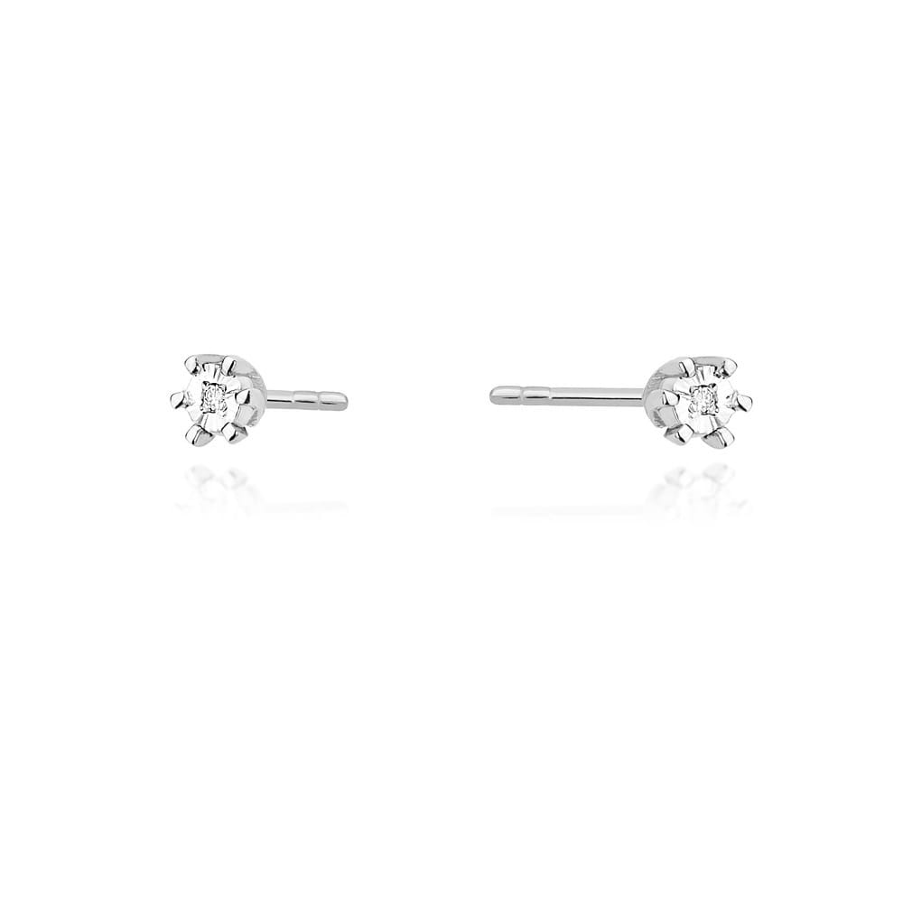 Kolczyki K0031 Diament 2 x 0