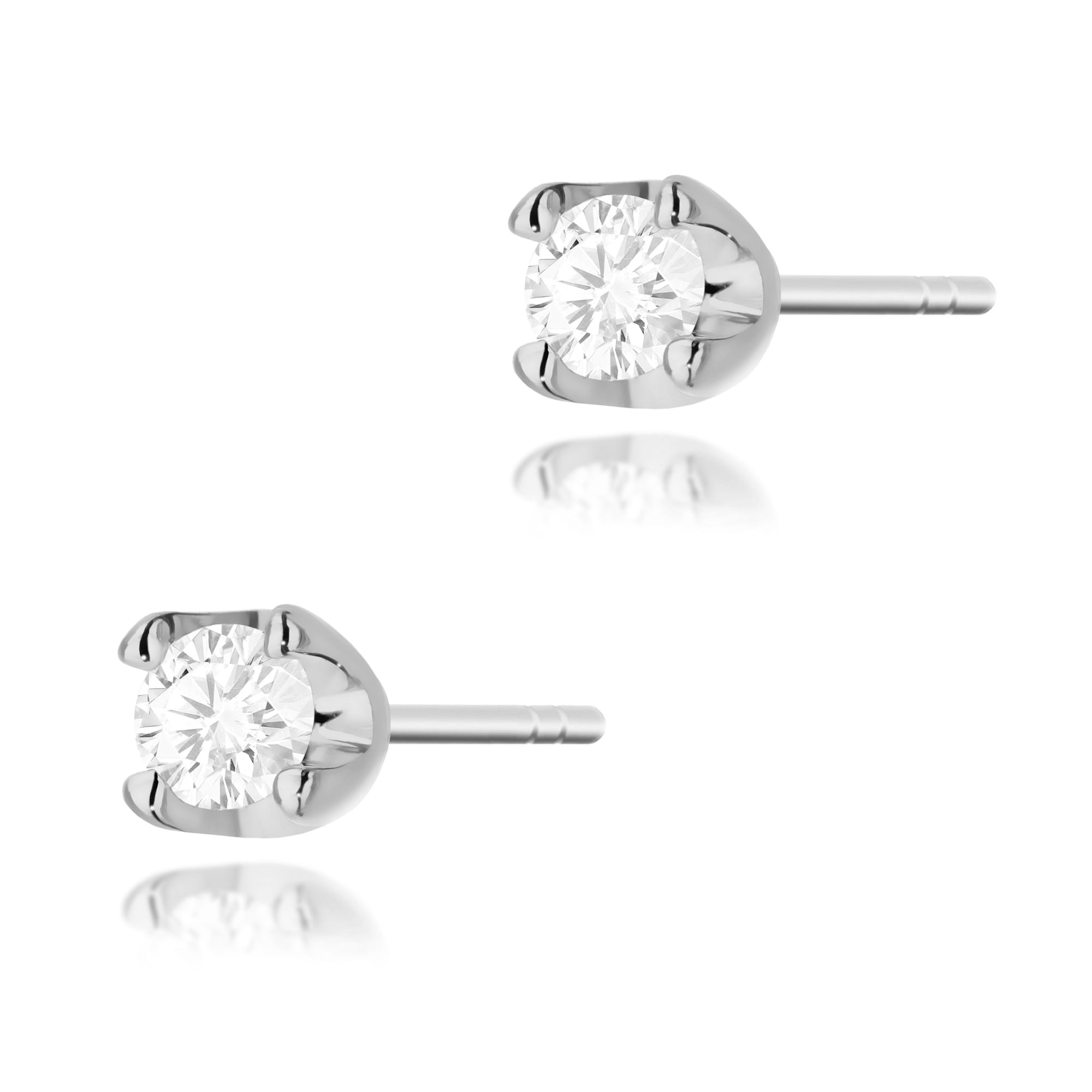 Kolczyki K0034 Diament 2 x 0