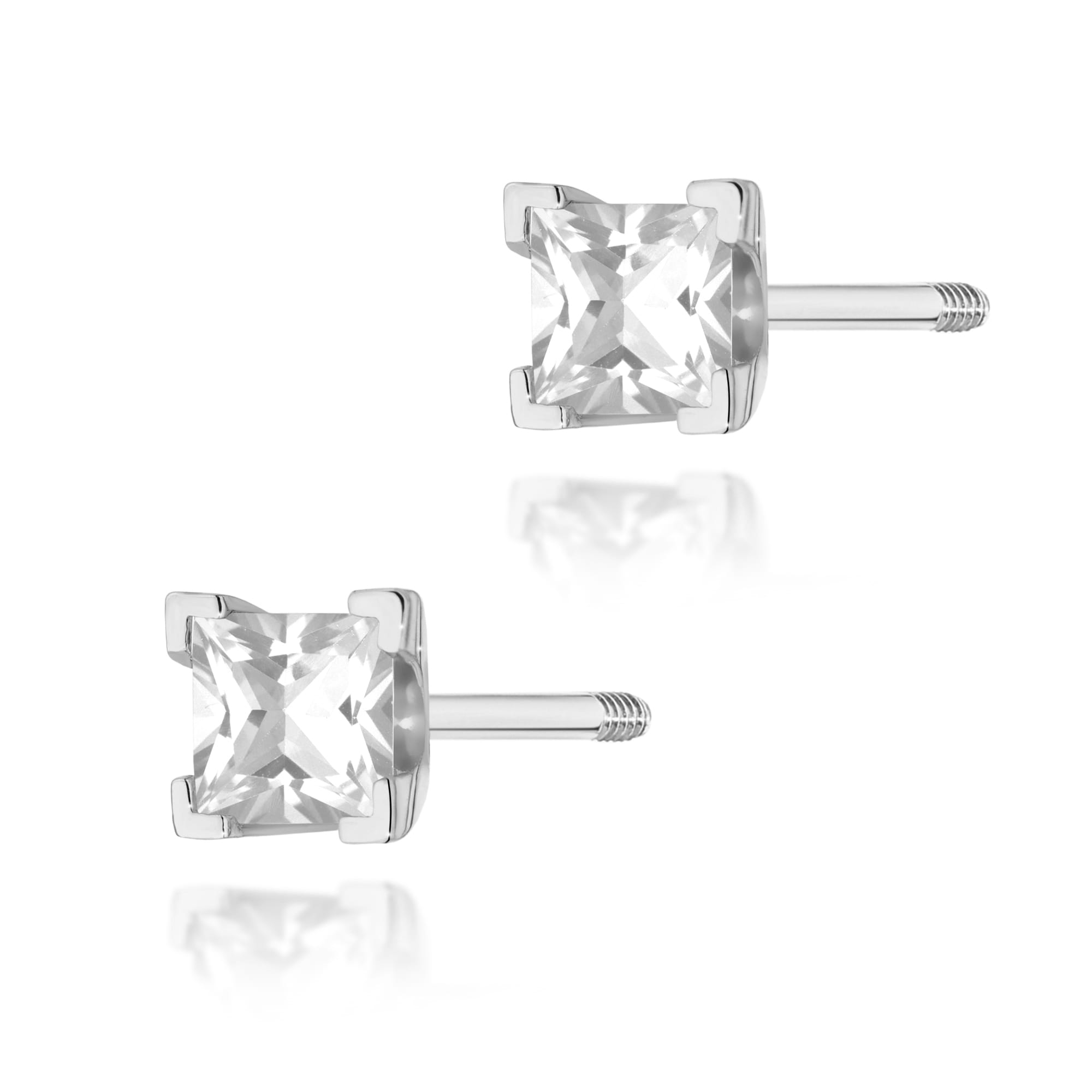 Kolczyki K0037 Diament 2 x 0