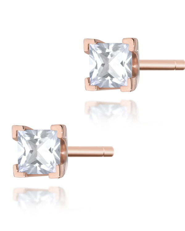 Kolczyki K0037 Diament 2 x 0