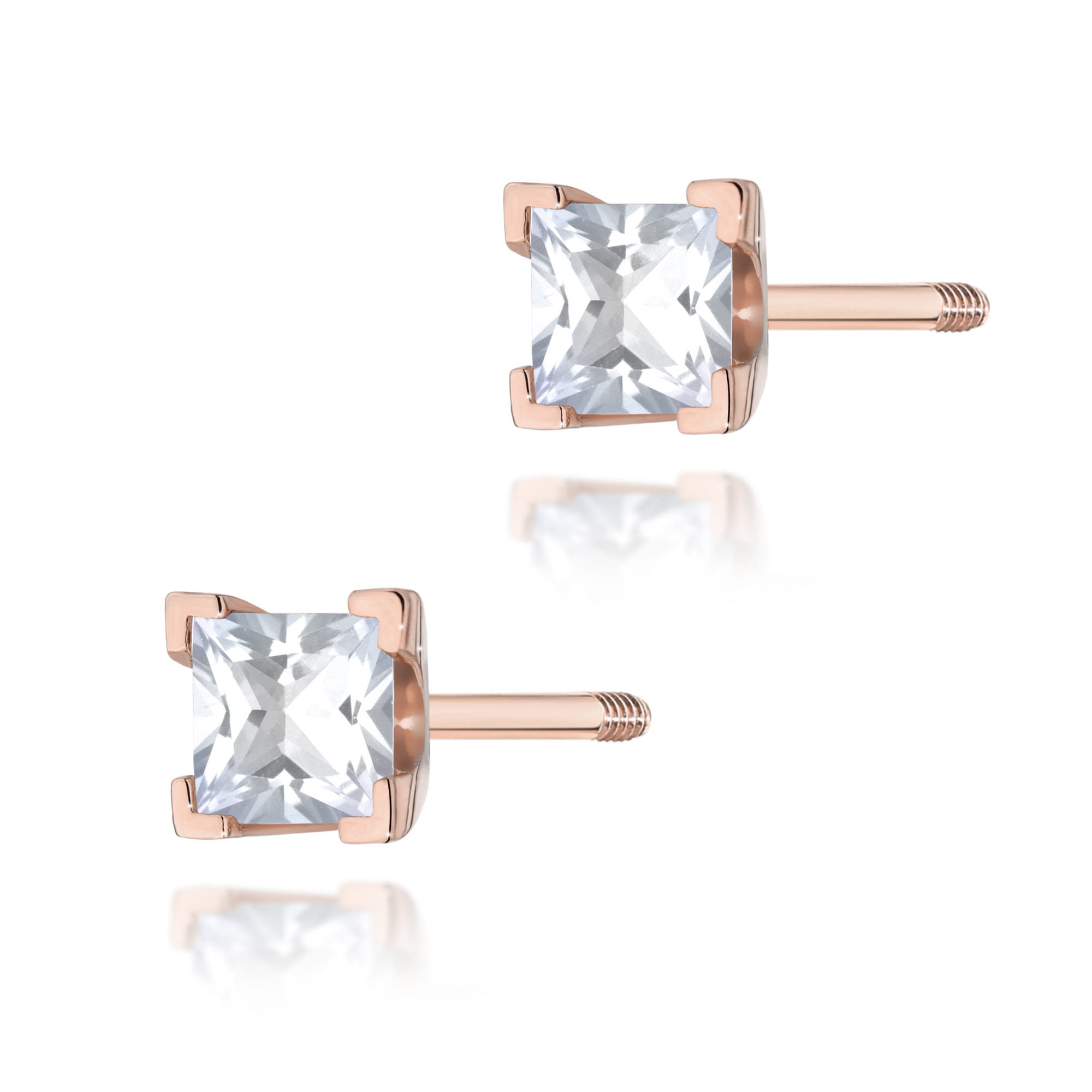 Kolczyki K0037 Diament 2 x 0