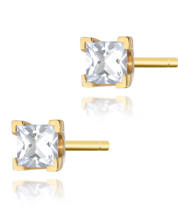 Kolczyki K0037 Diament 2 x 0
