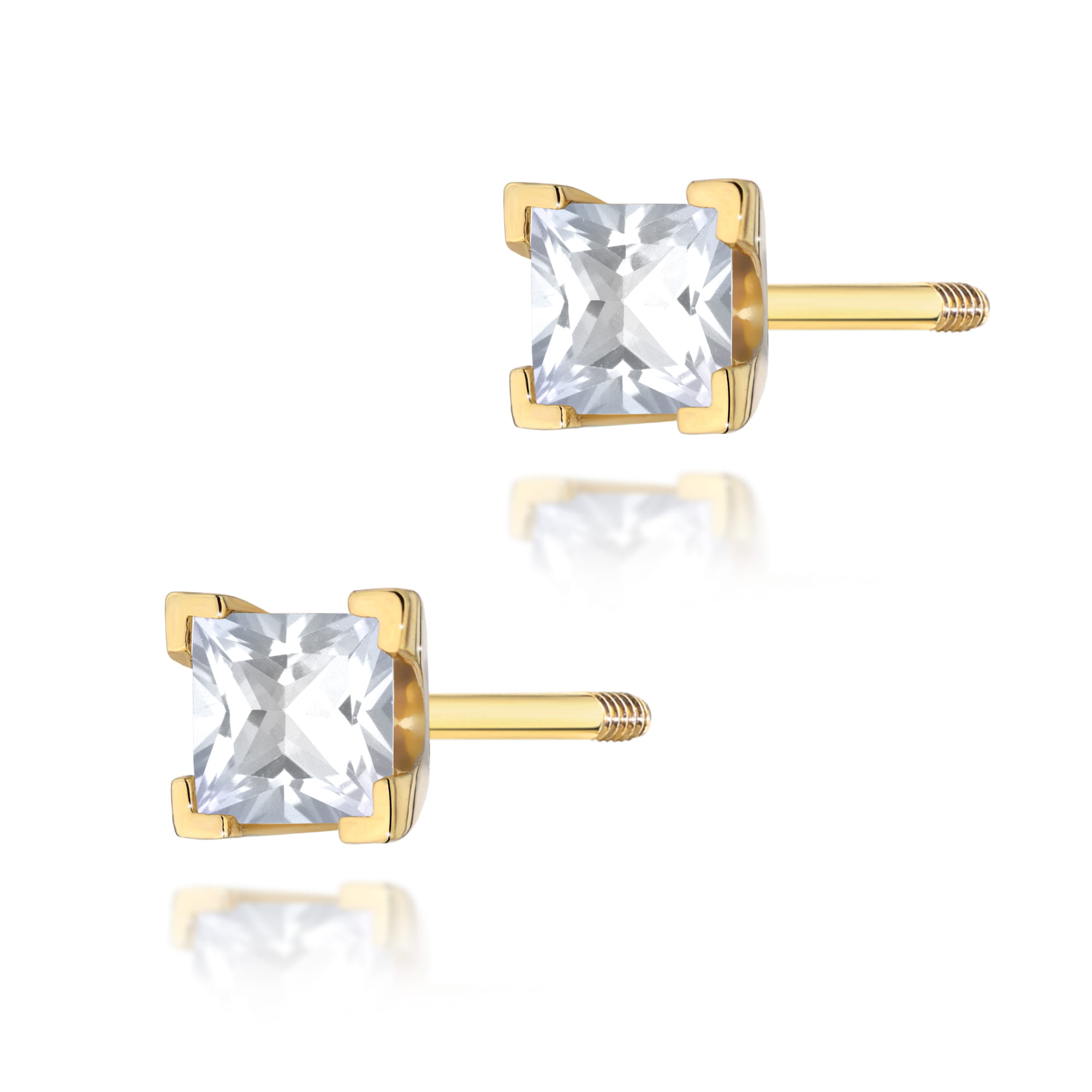 Kolczyki K0037 Diament 2 x 0