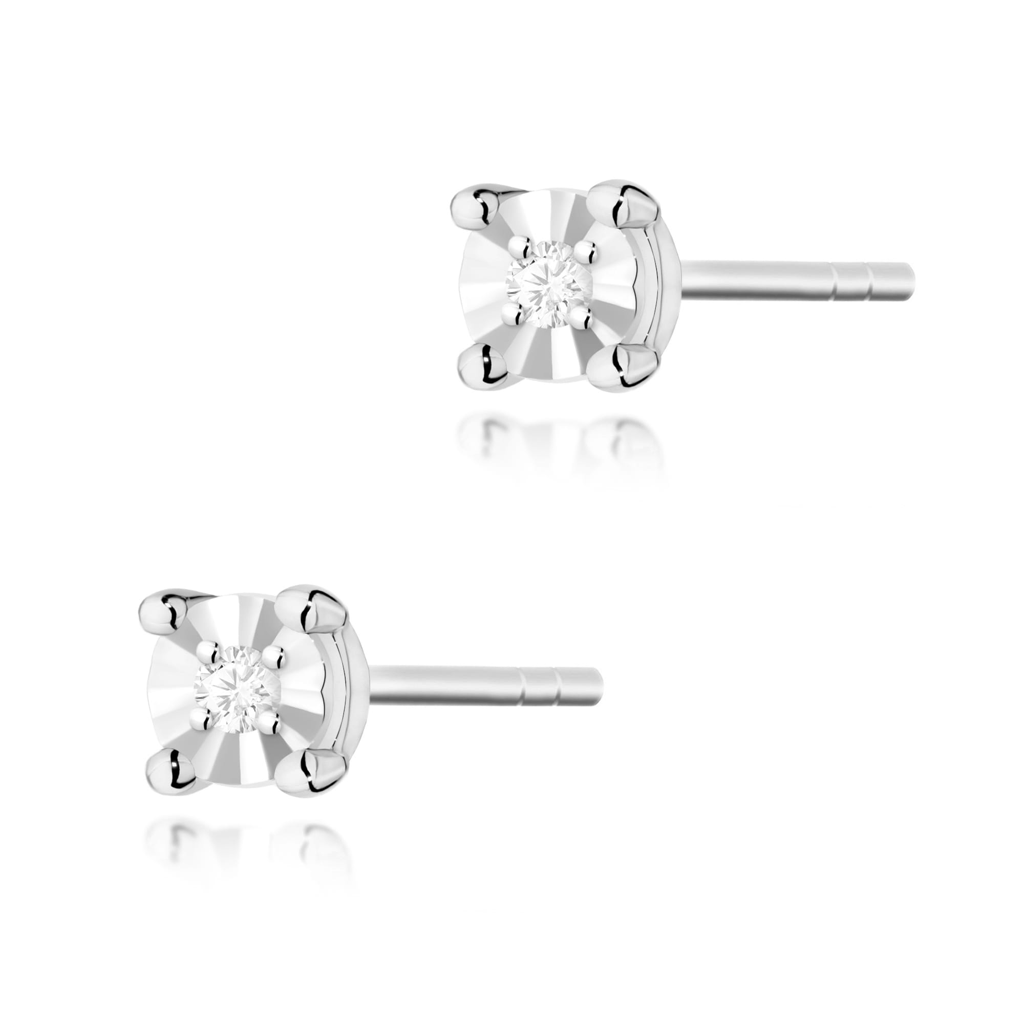 Kolczyki K0058 Diament 2 x 0