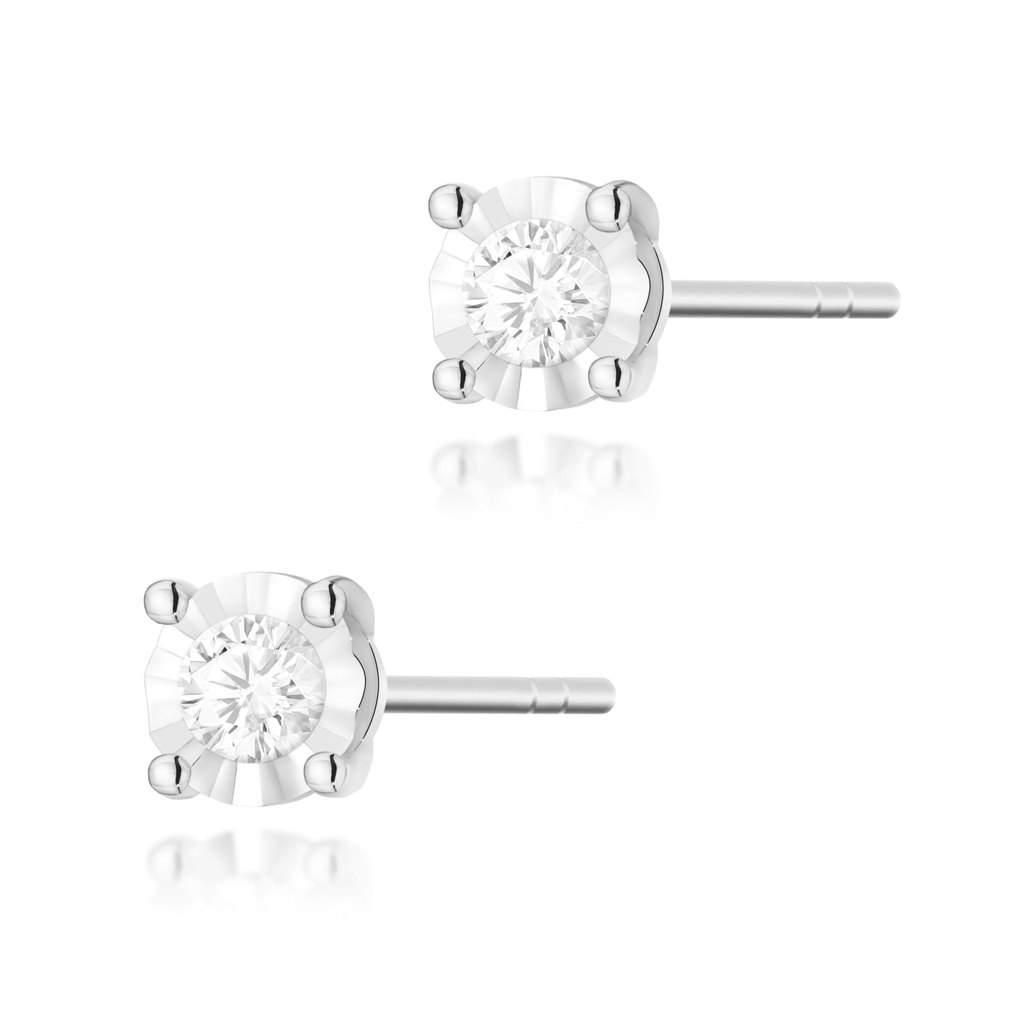 Kolczyki K0058 Diament 2 x 0