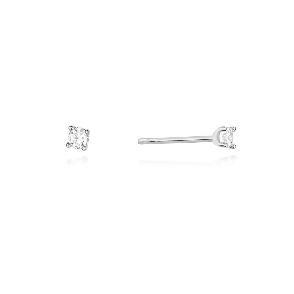 Kolczyki K0066 Diament 2 x 0