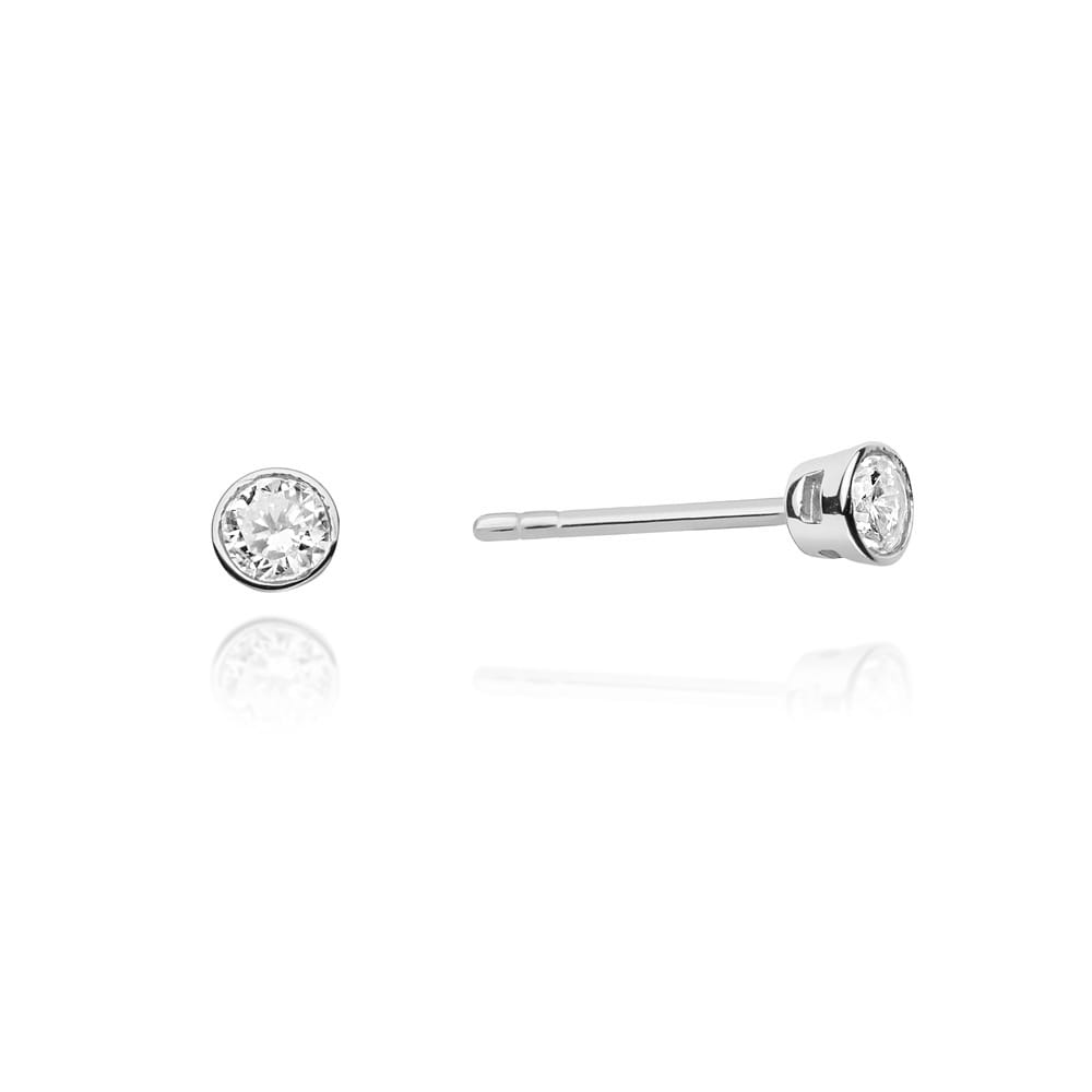 Kolczyki K0067 Diament 2 x 0