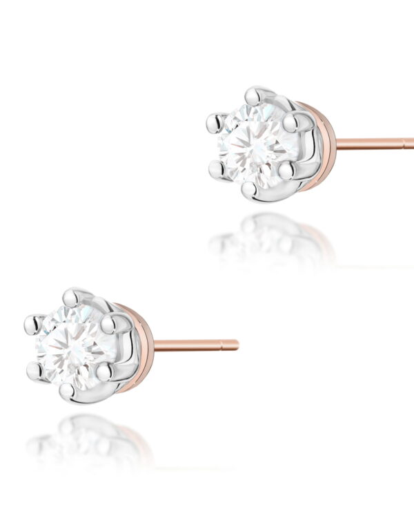 Kolczyki K0068 Diament 2 x 0
