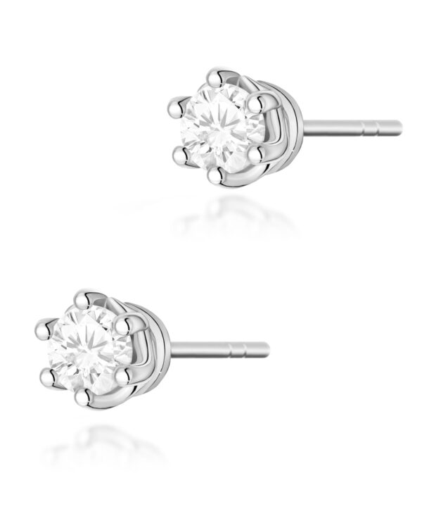 Kolczyki K0069 Diament 2 x 0