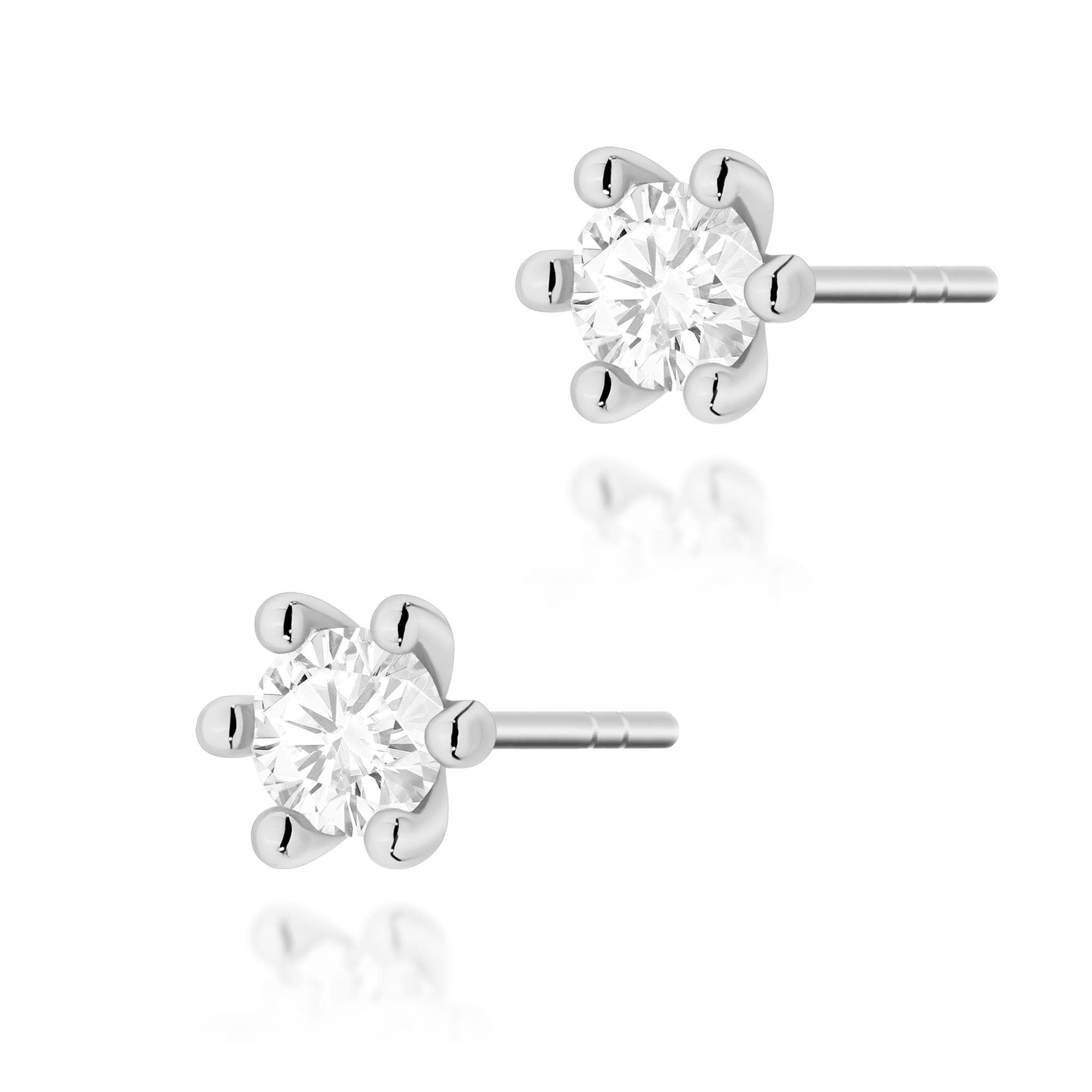 Kolczyki K0222 Diament 2 x 0