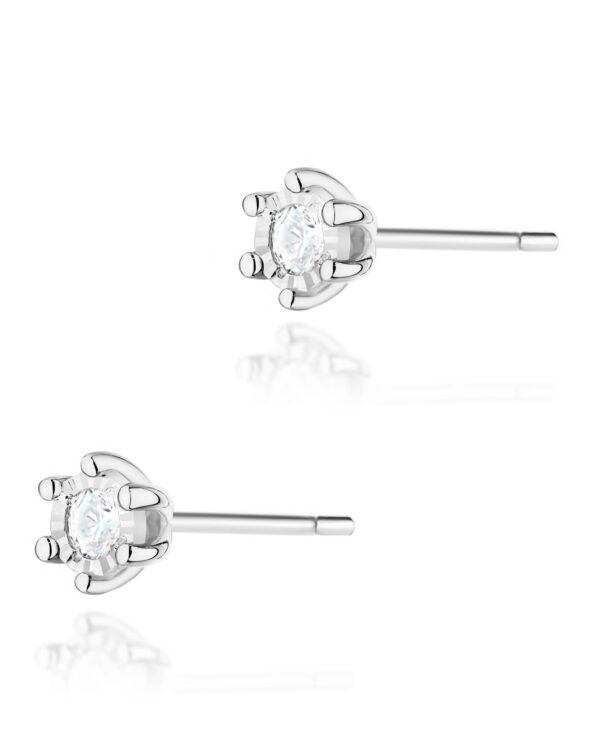 Kolczyki K0222BT Diament 2 x 0