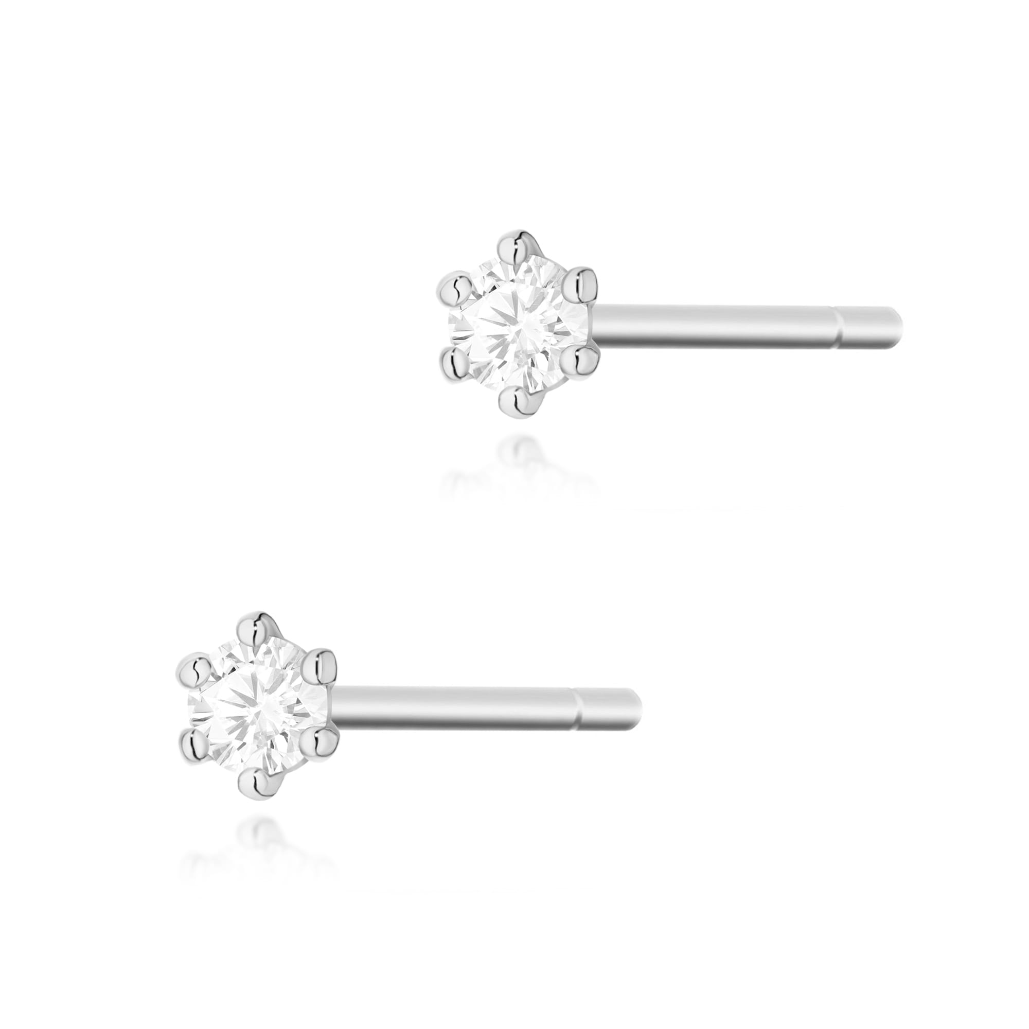 Kolczyki K0501 Diament 2 x 0