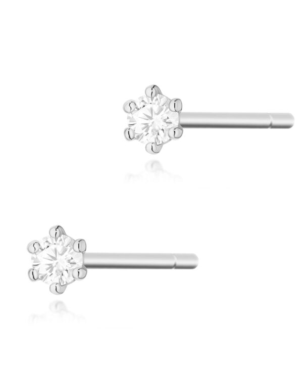 Kolczyki K0501 Diament 2 x 0