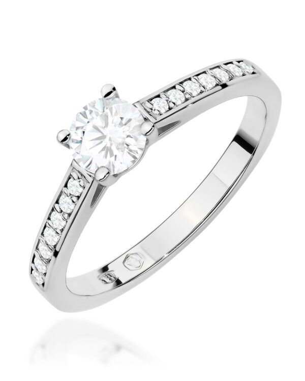 Pierścionek W0052 Diament Laboratoryjny 0
