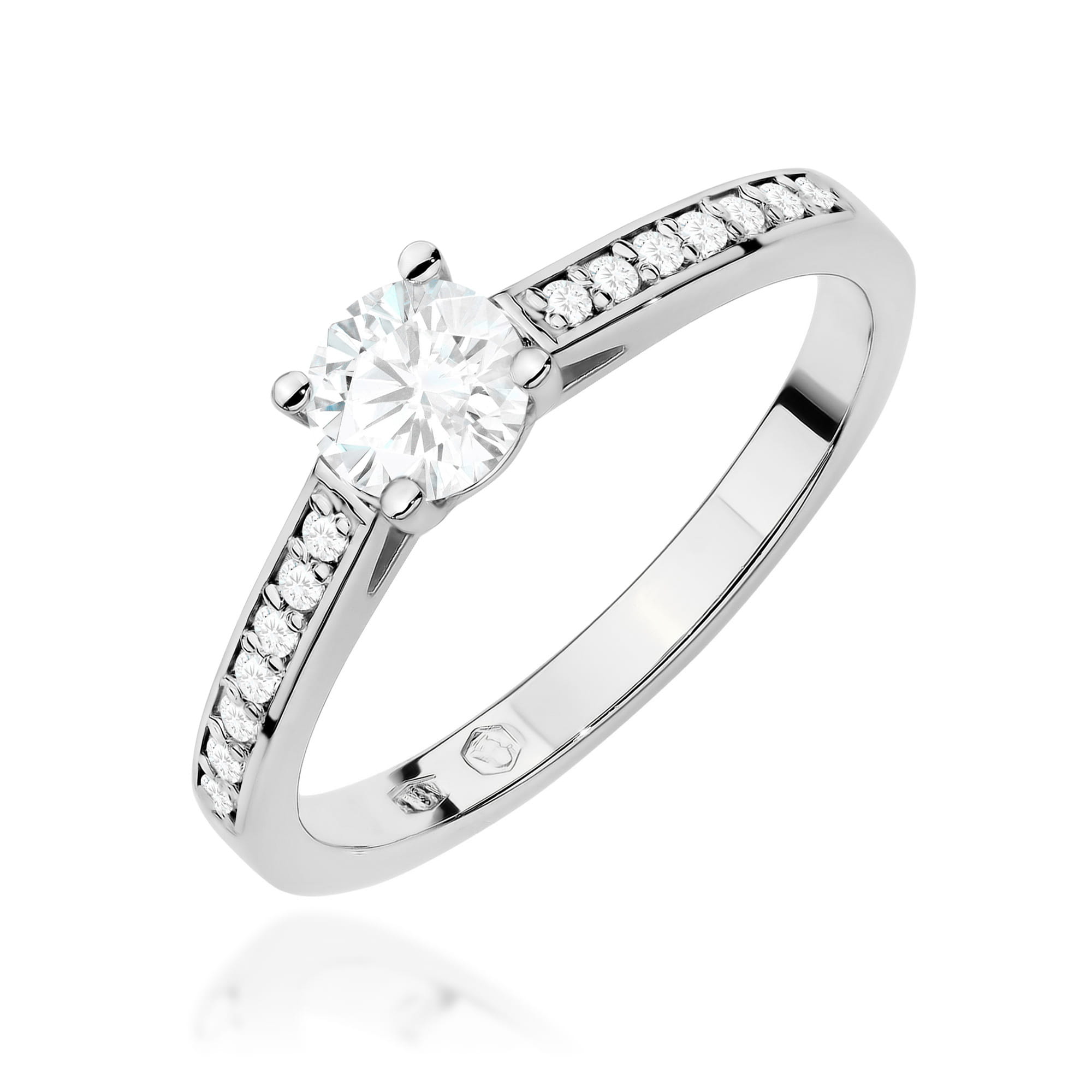 Pierścionek W0052 Diament Laboratoryjny 0