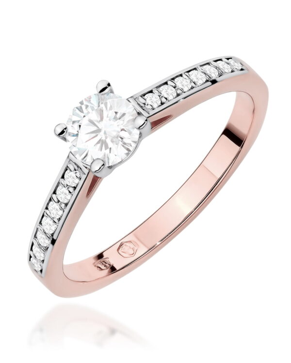 Pierścionek W0052 Diament Laboratoryjny 0