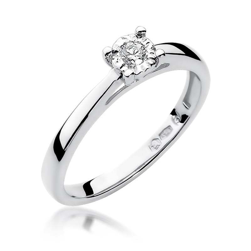 Pierścionek W007 Diament 0
