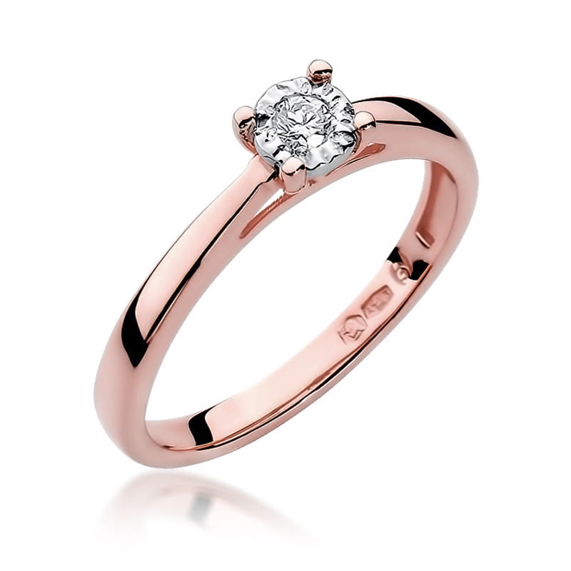 Pierścionek W007 Diament 0