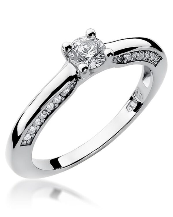 Pierścionek W009 Diament 0