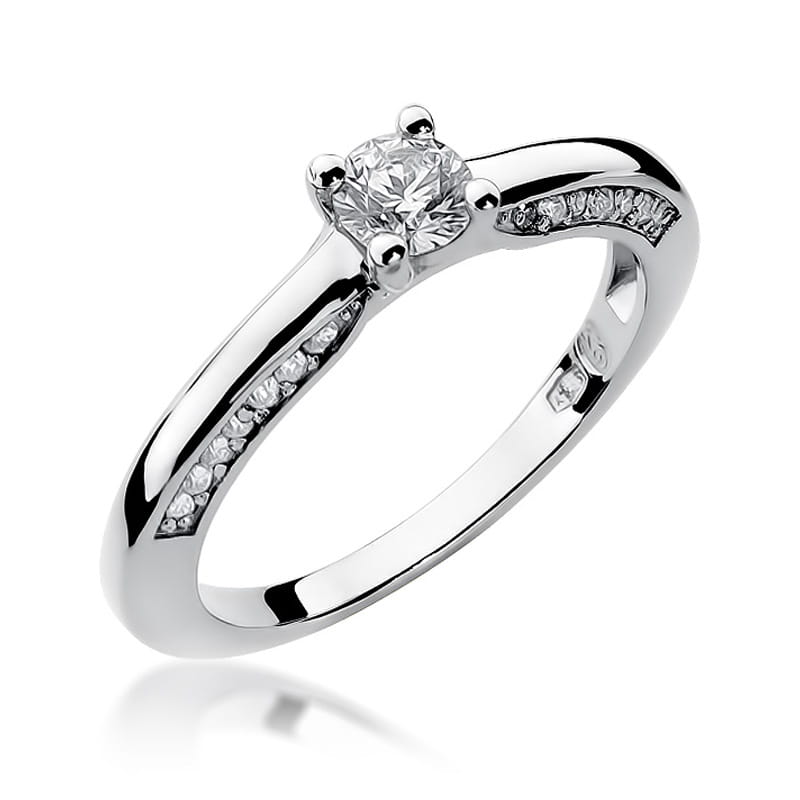 Pierścionek W009 Diament 0