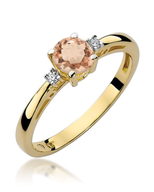 Pierścionek W010 Morganit 0