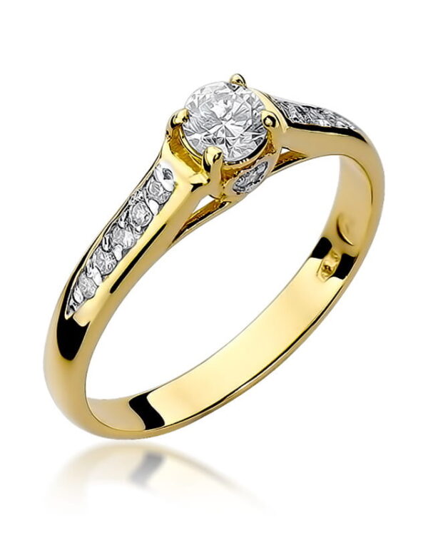 Pierścionek W016 Diament 0