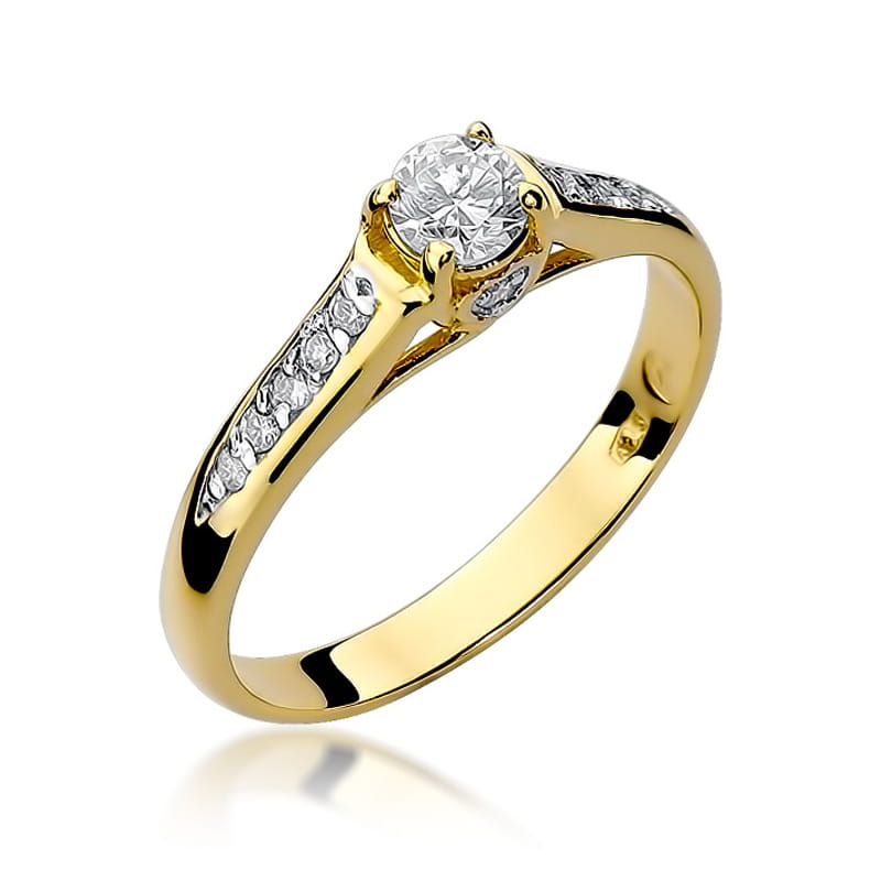 Pierścionek W016 Diament 0