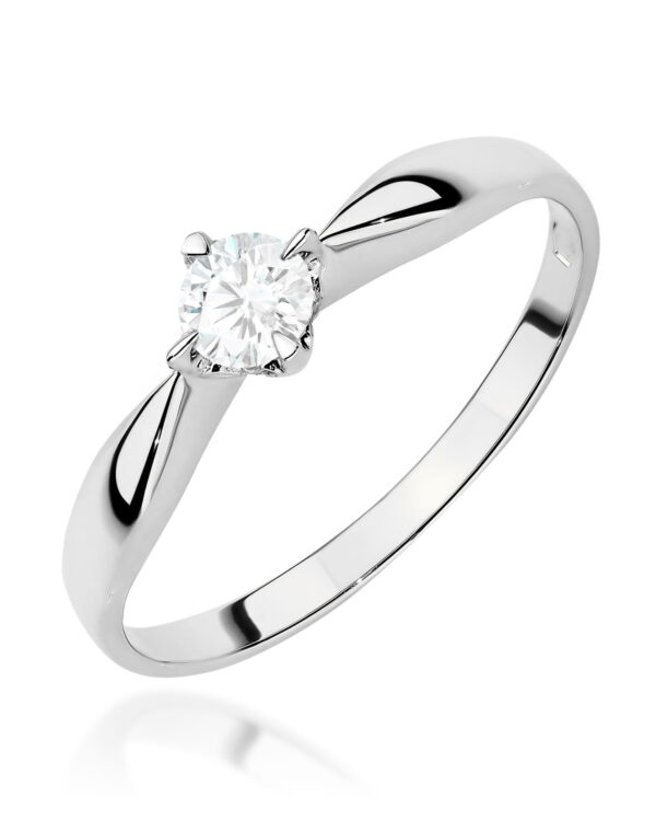 Pierścionek W0171 Diament Laboratoryjny 0