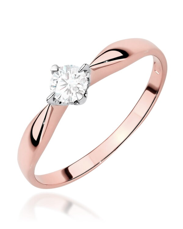 Pierścionek W0171 Diament Laboratoryjny 0
