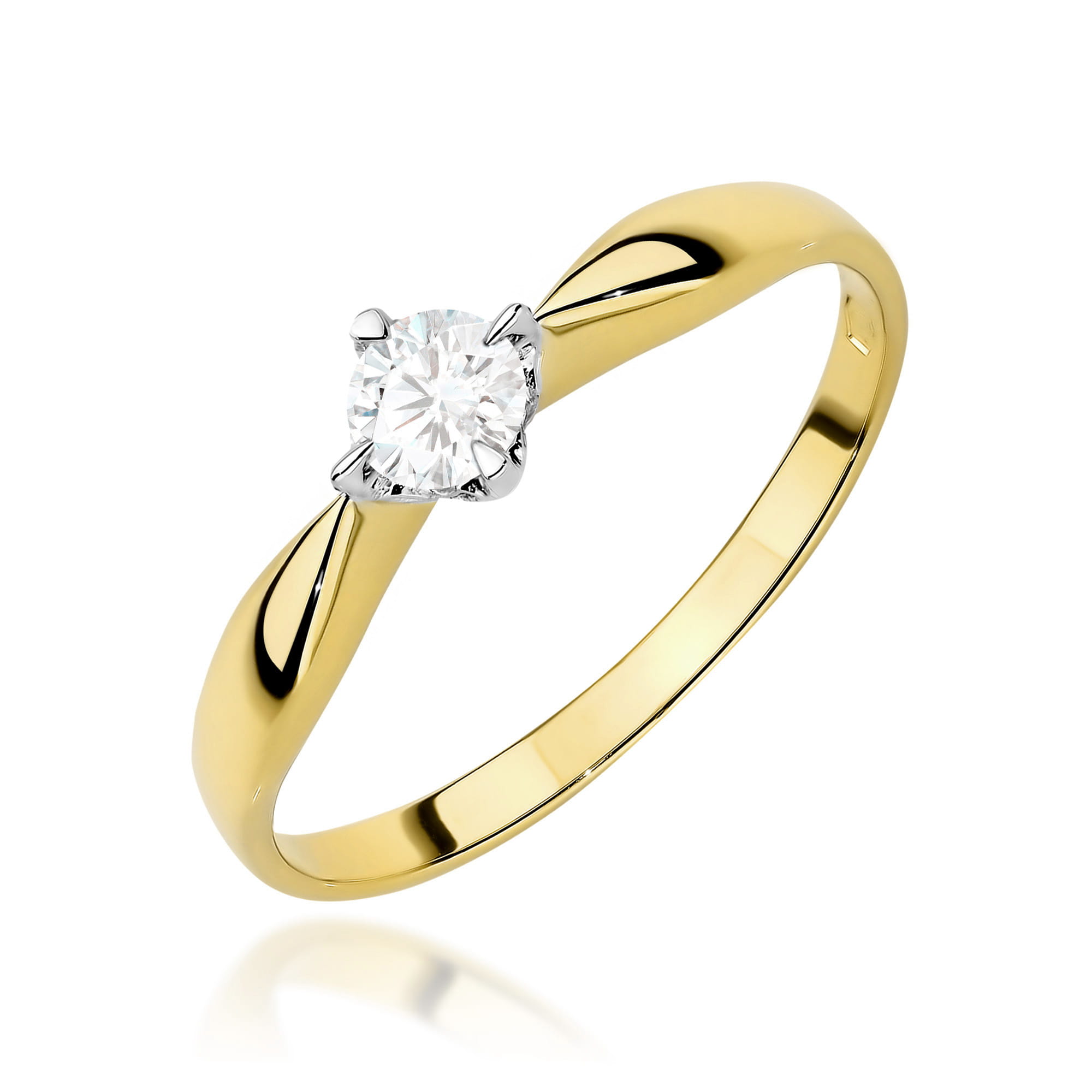 Pierścionek W0171 Diament Laboratoryjny 0