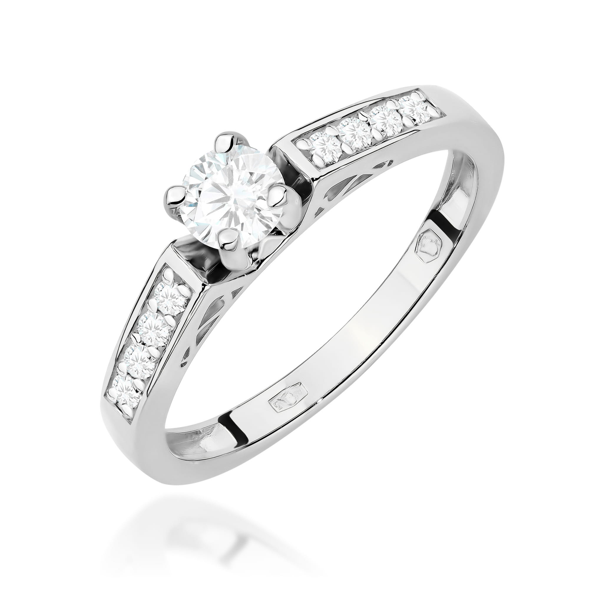 Pierścionek W0198 Diament Laboratoryjny 0