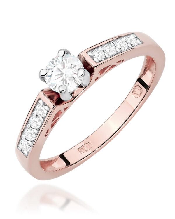 Pierścionek W0198 Diament Laboratoryjny 0