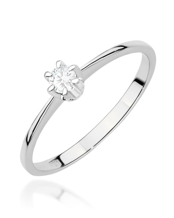 Pierścionek W0220 Diament Laboratoryjny 0