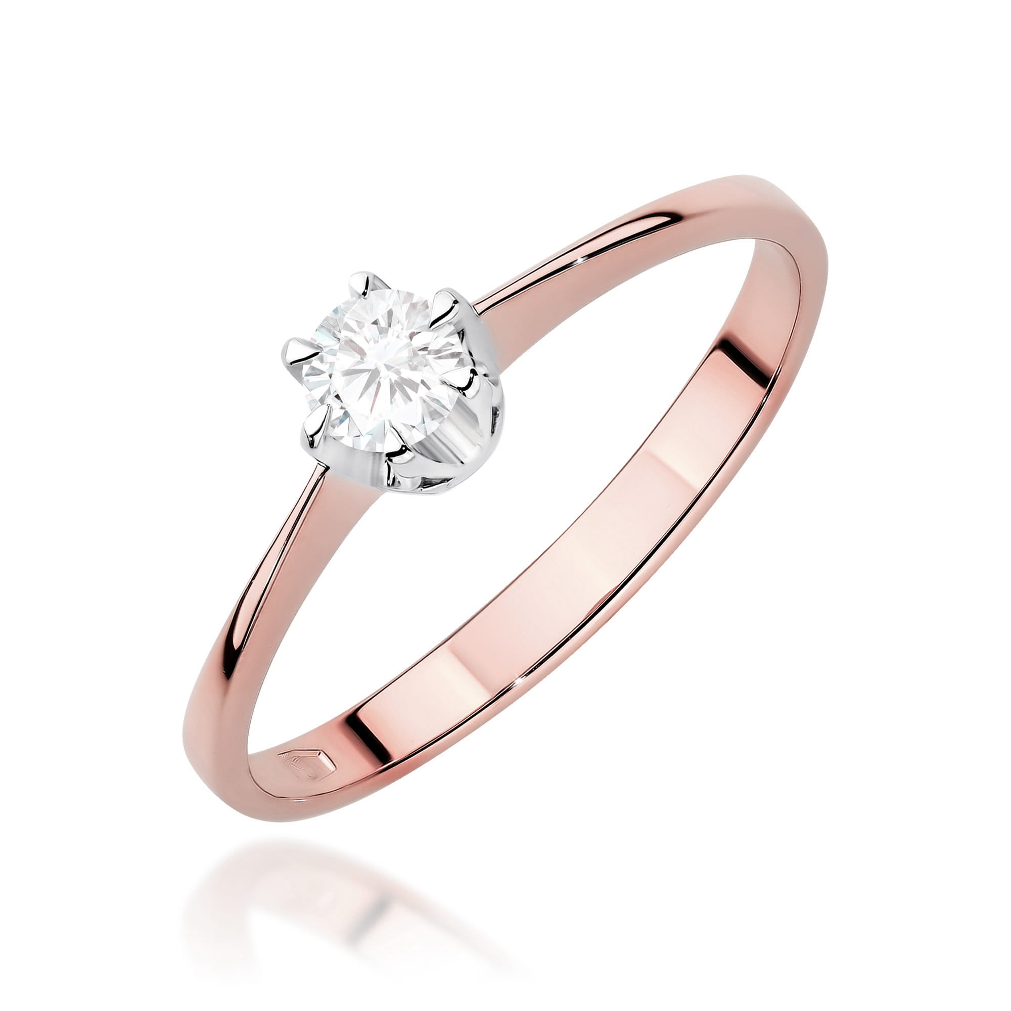 Pierścionek W0220 Diament Laboratoryjny 0