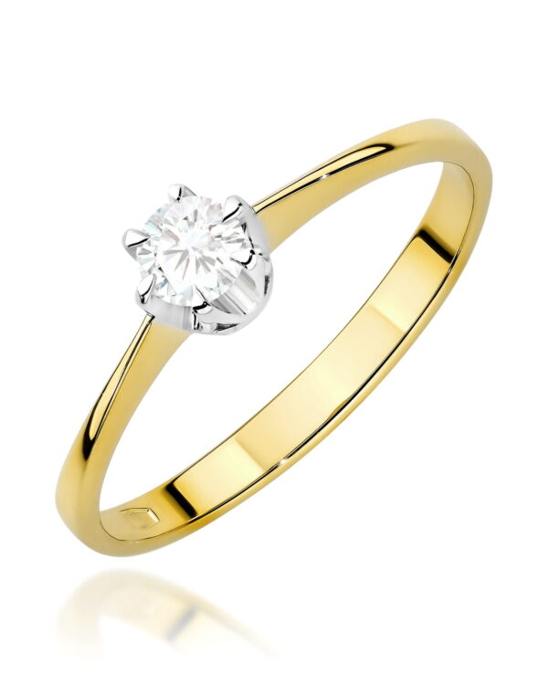 Pierścionek W0220 Diament Laboratoryjny 0