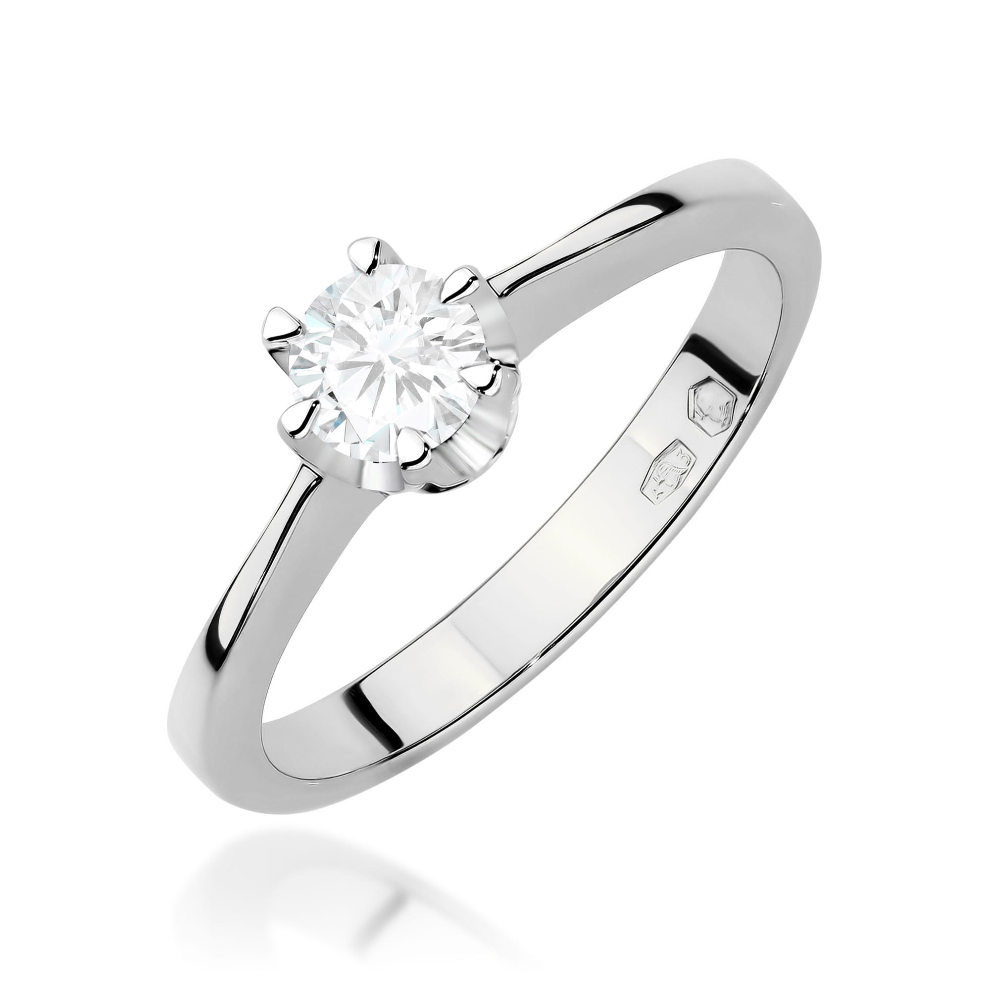 Pierścionek W0220 Diament Laboratoryjny 0