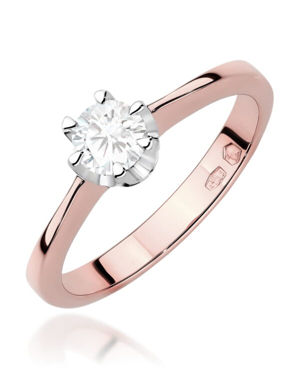 Pierścionek W0220 Diament Laboratoryjny 0
