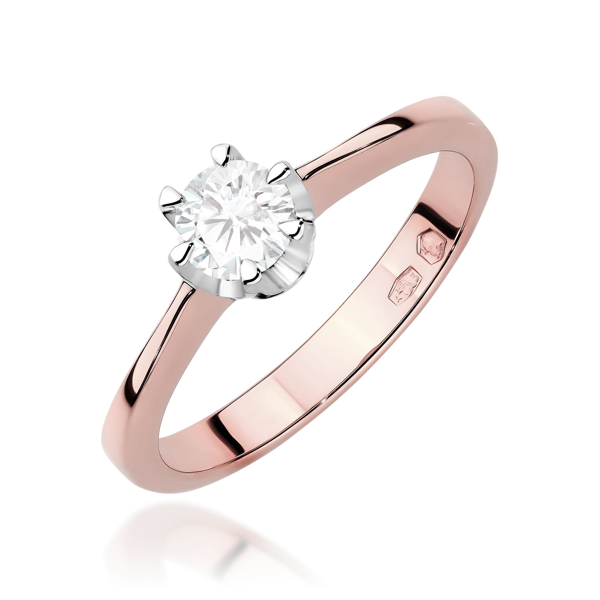 Pierścionek W0220 Diament Laboratoryjny 0