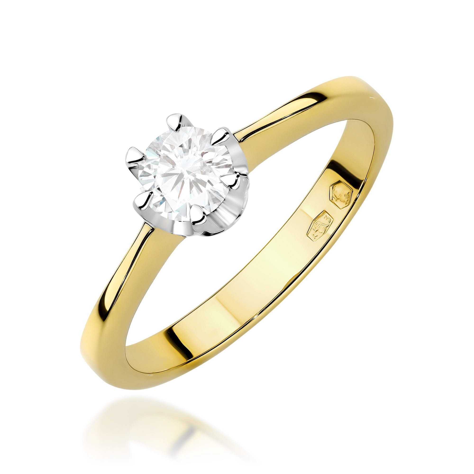 Pierścionek W0220 Diament Laboratoryjny 0