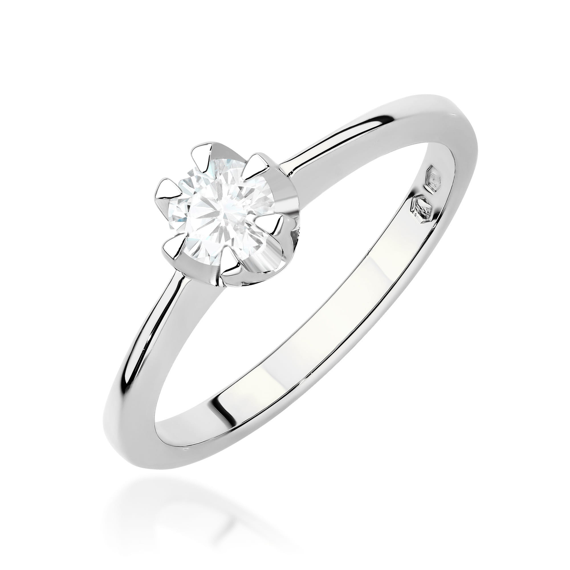Pierścionek W0220 Diament Laboratoryjny 0