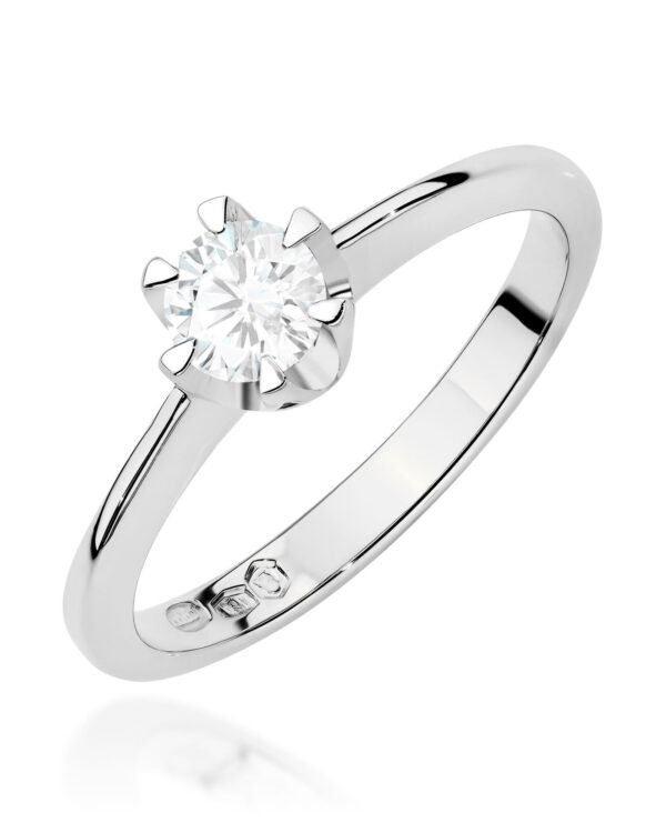 Pierścionek W0220 Diament Laboratoryjny 0