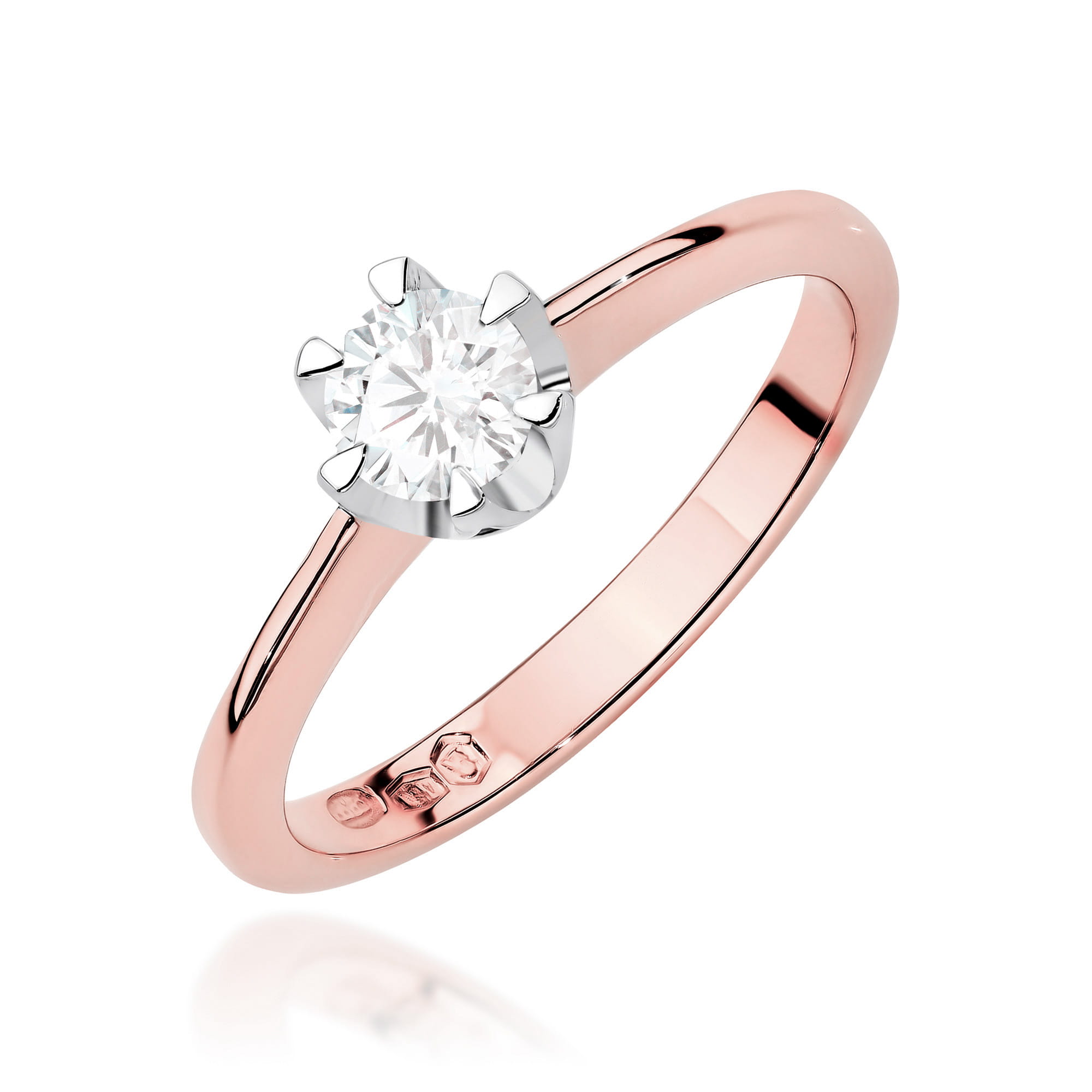 Pierścionek W0220 Diament Laboratoryjny 0