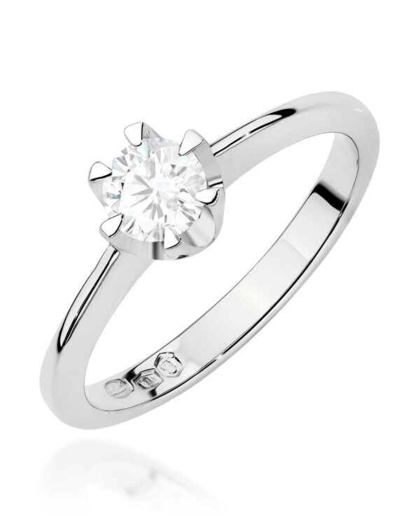 Pierścionek W0220 Diament Laboratoryjny 0