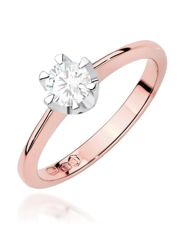 Pierścionek W0220 Diament Laboratoryjny 0