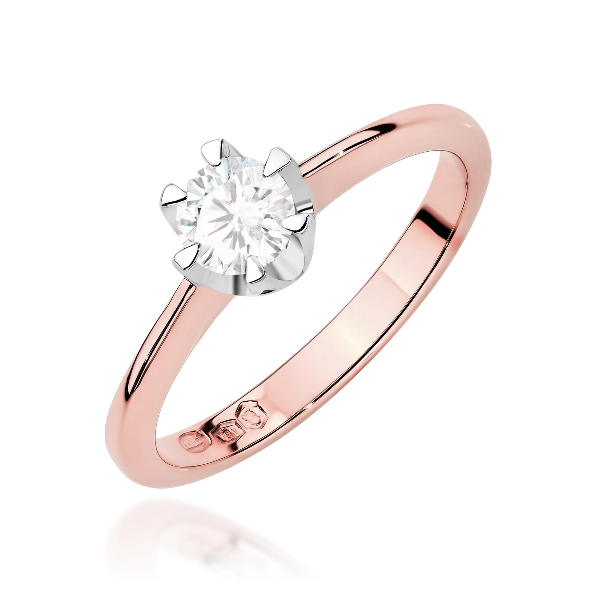 Pierścionek W0220 Diament Laboratoryjny 0