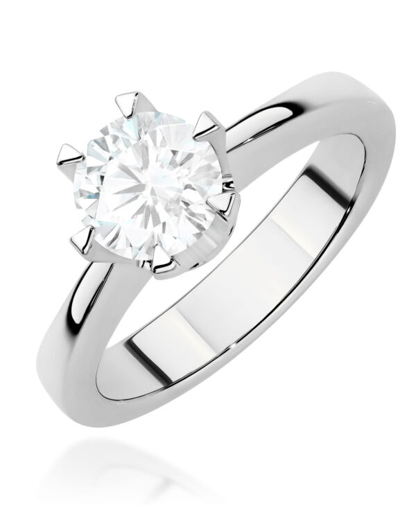 Pierścionek W0220 Diament Laboratoryjny 1